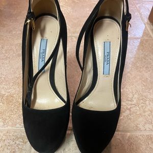 Prada wedges